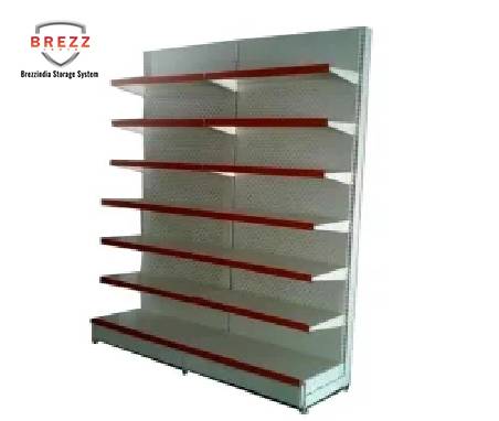 MS Supermarket Corner Display Rack Manufacturers